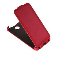 Чехол для Fly IQ4400 (ERA Nano 8) флип кожзам №1 <красный> ― Spb.OnlineBazar.su