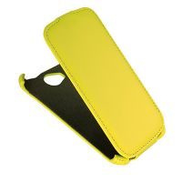 Чехол для Fly IQ443 (Trend) флип кожзам №1 <желтый> ― Spb.OnlineBazar.su