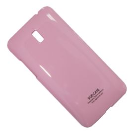 Чехол для HTC Desire 609D задняя крышка пластик лакированный SGP Case Ultra Slider <розовый>