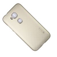 Чехол для Huawei Ascend G8 задняя крышка пластик ребристый Nillkin <золото> ― Spb.OnlineBazar.su