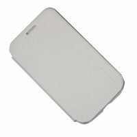 Чехол для LG D170 (L40) флип боковой пластик-кожзам Nillkin Sparkle <белый> ― Spb.OnlineBazar.su