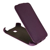 Чехол для LG E435 (Optimus L3 II Dual) флип кожзам №1 <фиолетовый> ― Spb.OnlineBazar.su