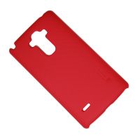 Чехол для LG H540 (G4 Stylus) задняя крышка пластик ребристый Nillkin <красный> ― Spb.OnlineBazar.su