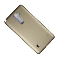 Чехол для LG K520 (Stylus 2) задняя крышка пластик ребристый Nillkin <золото> ― Spb.OnlineBazar.su
