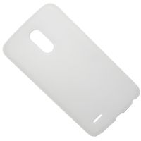 Чехол для LG M400DY (Stylus 3) силиконовый матовый <бело-прозрачный> ― Spb.OnlineBazar.su