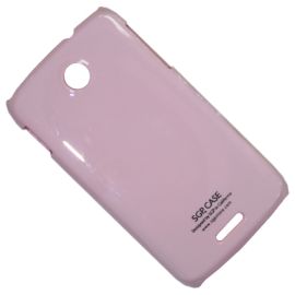 Чехол для Lenovo A530 задняя крышка пластик лакированный SGP Case Ultra Slider <розовый>