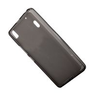 Чехол для Lenovo A7000 силиконовый матовый <черный> ― Spb.OnlineBazar.su