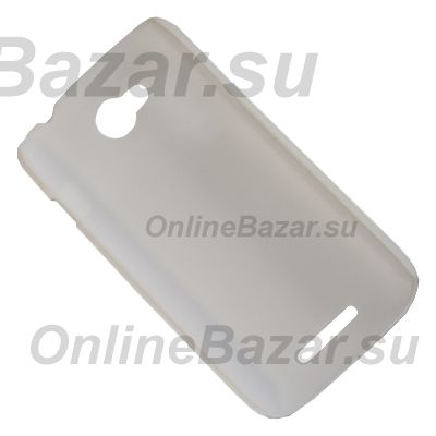 Чехол для Lenovo A706 IdeaPhone задняя крышка пластик ребристый Nillkin <белый> ― Spb.OnlineBazar.su