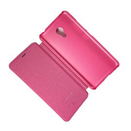 Чехол для Meizu M3 Mini флип боковой пластик-кожзам Nillkin Sparkle <розовый>