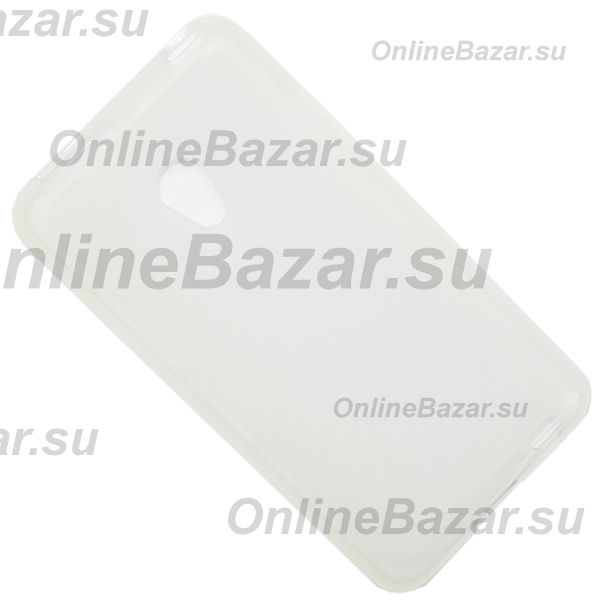 Чехол для Meizu MX2 (M040) силиконовый матовый <белый> ― Spb.OnlineBazar.su