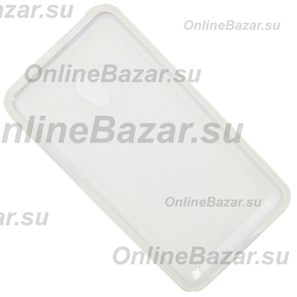 Чехол для Meizu MX2 (M040) силиконовый матовый <белый> ― Spb.OnlineBazar.su