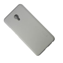 Чехол для Meizu MX6 (M685H) задняя крышка пластик ребристый Nillkin <белый>