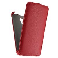 Чехол для Meizu M1 Metal (M57A) флип кожзам №1 <красный> ― Spb.OnlineBazar.su