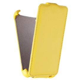 Чехол для Micromax A093 флип кожзам №1 <желтый>