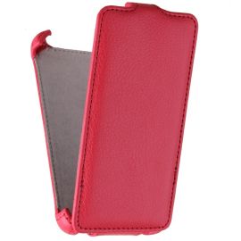 Чехол для Micromax A093 флип кожзам №1 <красный>