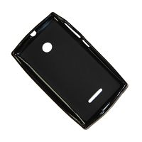 Чехол для Microsoft 532 Lumia Dual Sim силиконовый матовый <черный> ― Spb.OnlineBazar.su