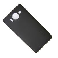 Чехол для Microsoft 950 Dual Sim задняя крышка пластик ребристый Nillkin <черный> ― Spb.OnlineBazar.su