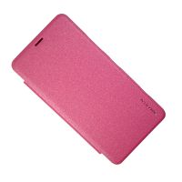 Чехол для Microsoft RM-1118 флип боковой пластик-кожзам Nillkin Sparkle <красный> ― Spb.OnlineBazar.su