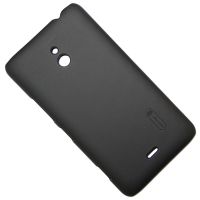 Чехол для Nokia 1320 Lumia задняя крышка пластик ребристый Nillkin <черный> ― Spb.OnlineBazar.su