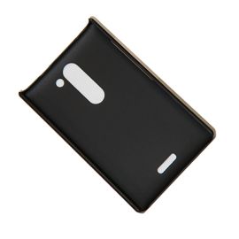 Чехол для Nokia 502 Asha Dual Sim задняя крышка пластик ребристый Nillkin <черный>