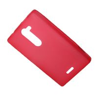 Чехол для Nokia 502 Asha Dual Sim силиконовый матовый <красный> ― Spb.OnlineBazar.su