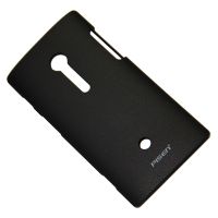 Чехол для Sony LT28 (Xperia Ion) задняя крышка пластиковый Pisen <черный> ― Spb.OnlineBazar.su