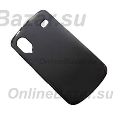 Чехол Мегафон SP-W1 силиконовый матовый <черный> ― Spb.OnlineBazar.su