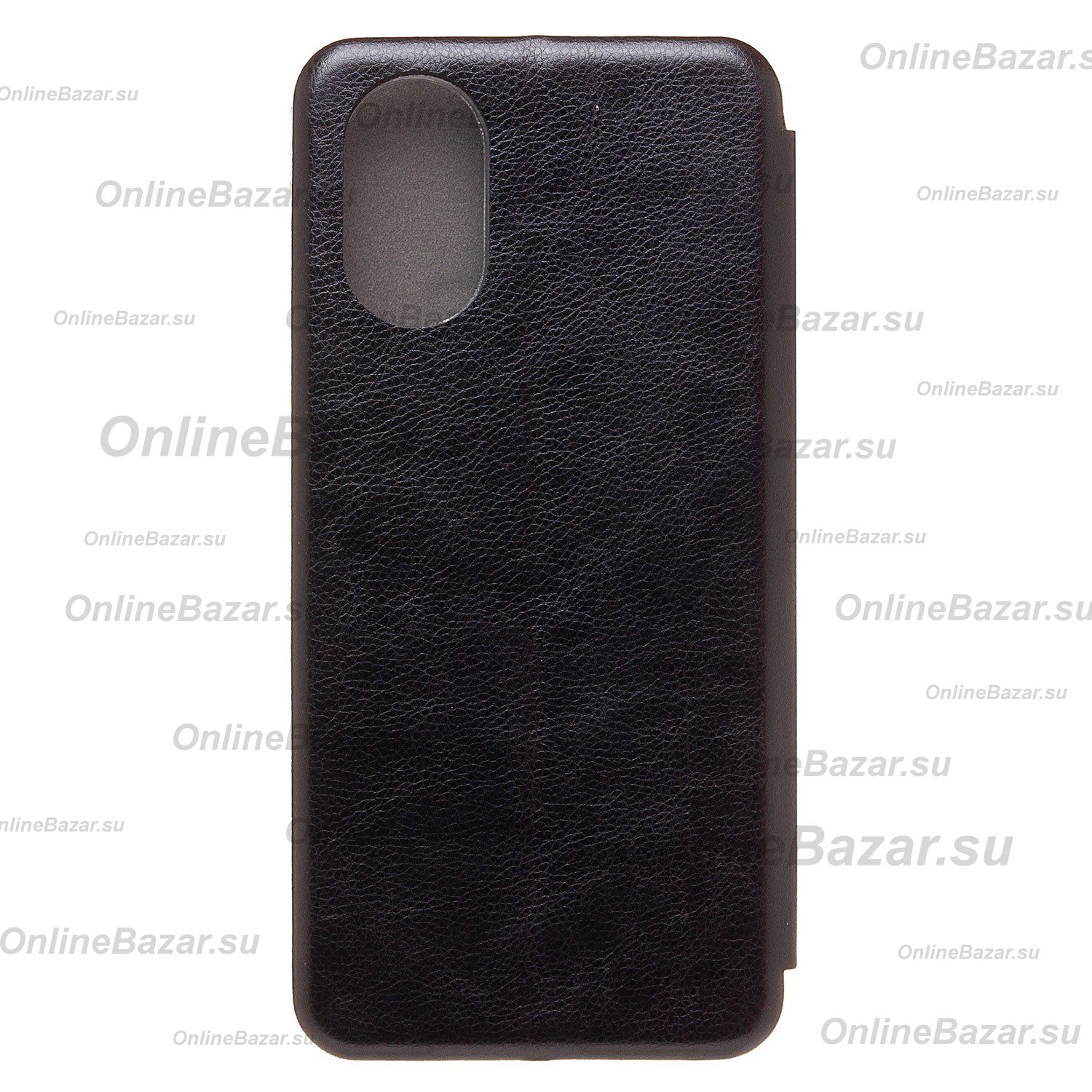Чехол для Oppo CPH2591 флип боковой кожзам №3 <черный> ― Spb.OnlineBazar.su