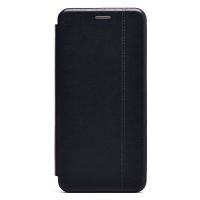 Чехол для Oppo A56s 5G флип боковой кожзам №3 <черный> ― Spb.OnlineBazar.su