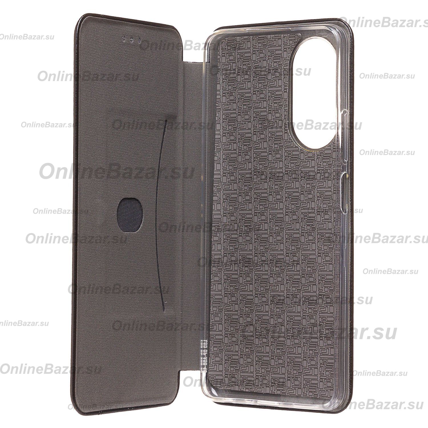 Чехол для Oppo CPH2577 флип боковой кожзам №3 <черный> ― Spb.OnlineBazar.su
