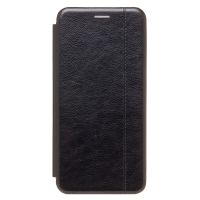 Чехол для Realme 8i флип боковой кожзам №3 <черный> ― Spb.OnlineBazar.su