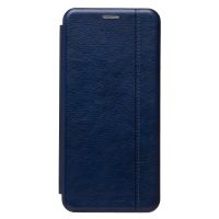 Чехол для Realme RMX3910 флип боковой кожзам №3 <синий> ― Spb.OnlineBazar.su