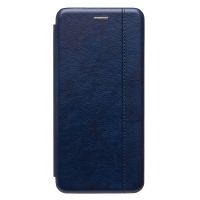 Чехол для Samsung SM-A065F (Galaxy A06) флип боковой кожзам №3 <синий> ― Spb.OnlineBazar.su