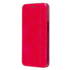 Чехол для Samsung SM-A245F (Galaxy A24) флип боковой кожзам №3 <розовый>