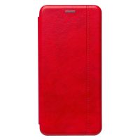 Чехол для Xiaomi 23108RN04Y флип боковой кожзам №3 <красный> ― Spb.OnlineBazar.su