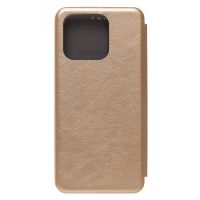 Чехол для Xiaomi Poco C55 флип боковой кожзам №3 <золотой> ― Spb.OnlineBazar.su