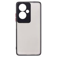 Чехол для Oppo A79 5G пластиковый с окантовкой <черный> ― Spb.OnlineBazar.su