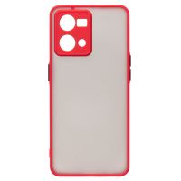 Чехол для Oppo CPH2363 пластиковый с окантовкой <красный> ― Spb.OnlineBazar.su