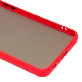 Чехол для Oppo CPH2363 пластиковый с окантовкой <красный>