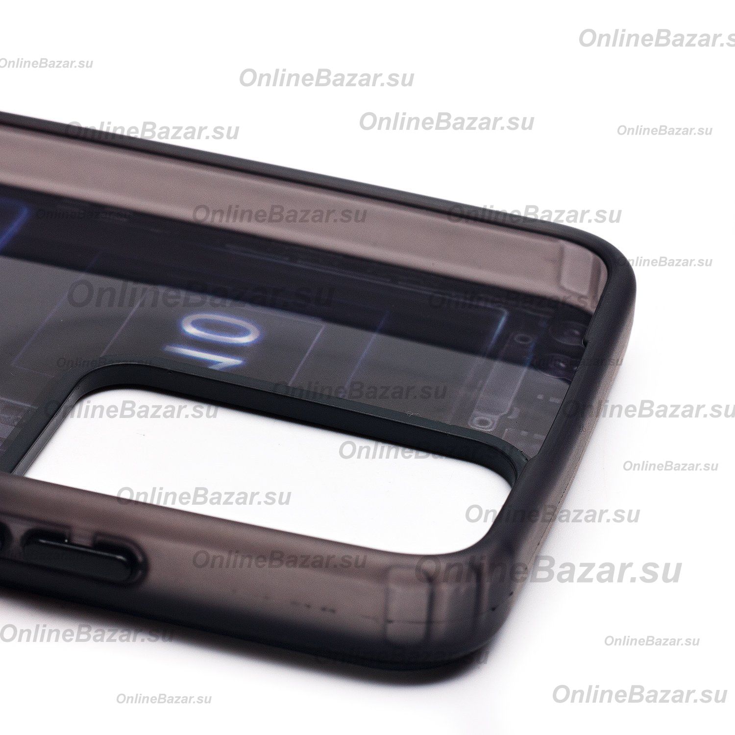Чехол для Infinix Hot 30i (X669D) пластиковый (рис. 088) <фиолетовый> ― Spb.OnlineBazar.su