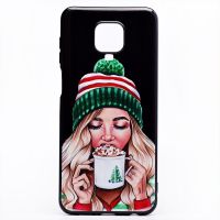 Чехол для Xiaomi Redmi Note 9S силиконовый (рис.204/005) ― Spb.OnlineBazar.su