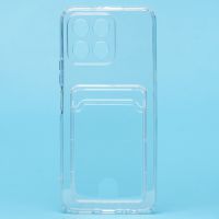 Чехол для Honor X6 (VNE-LX1) силиконовый с картхолдером №2 <прозрачный> ― Spb.OnlineBazar.su