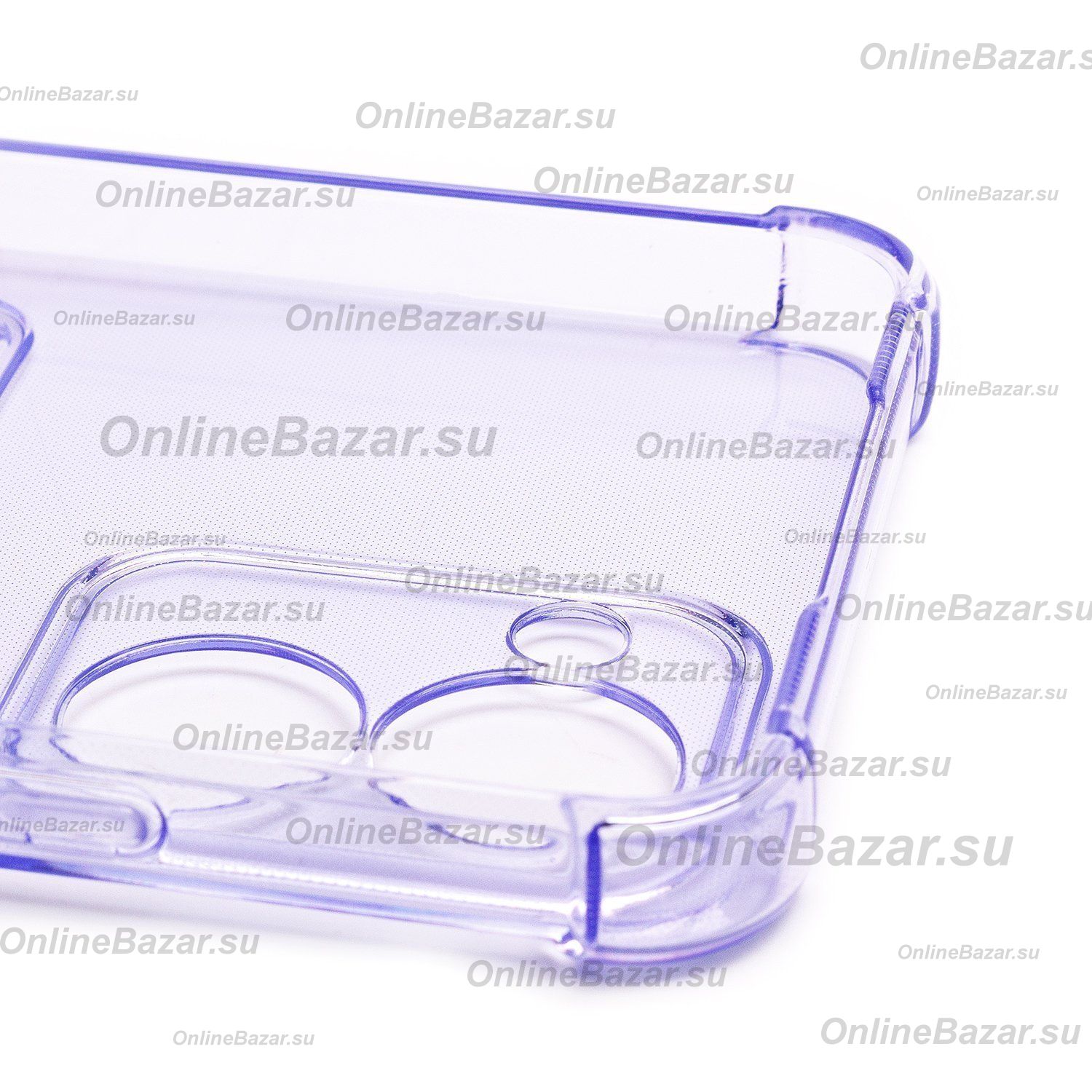 Чехол для Realme C33 силиконовый с картхолдером №2 <фиолетовый> ― Spb.OnlineBazar.su