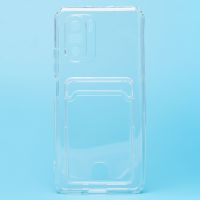 Чехол для Xiaomi M2012K11AG силиконовый с картхолдером №2 <прозрачный> ― Spb.OnlineBazar.su