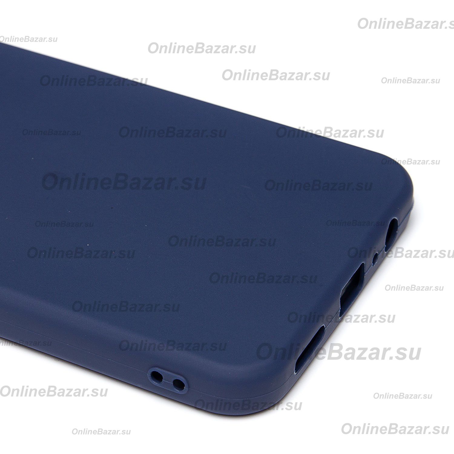 Чехол для Realme RMX3506 силиконовый матовый №5 <синий> ― Spb.OnlineBazar.su