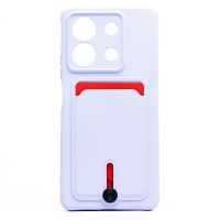 Чехол для Xiaomi Redmi Note 13 5G силиконовый с картхолдером №4 <светло-фиолетовый> ― Spb.OnlineBazar.su