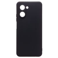 Чехол для Realme C33 силиконовый матовый №8 <черный> ― Spb.OnlineBazar.su