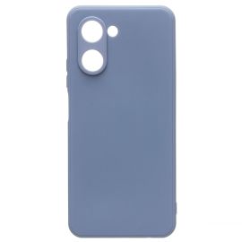 Чехол для Realme C33 силиконовый матовый №8 <синий>