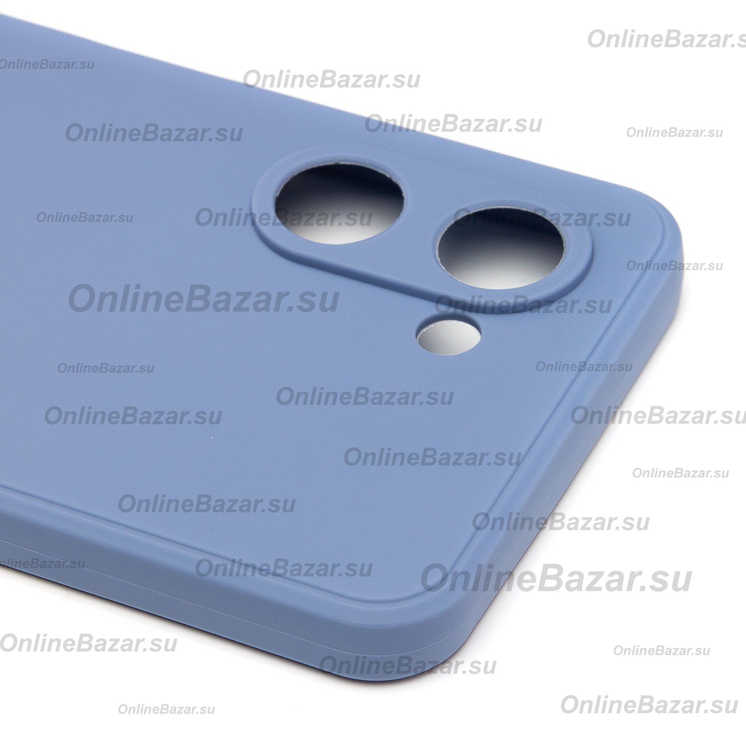 Чехол для Realme C33 силиконовый матовый №8 <синий> ― Spb.OnlineBazar.su