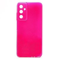 Чехол для Samsung SM-A057F (Galaxy A05s) силиконовый с блестками №3 <розовый> ― Spb.OnlineBazar.su